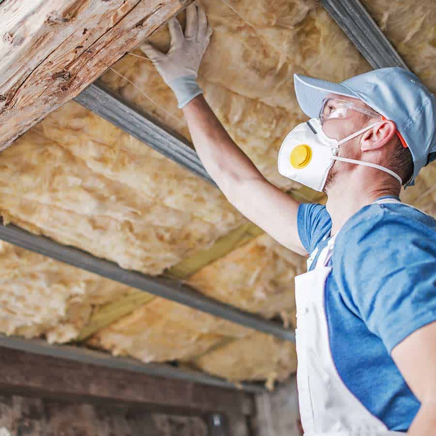 insulation worker