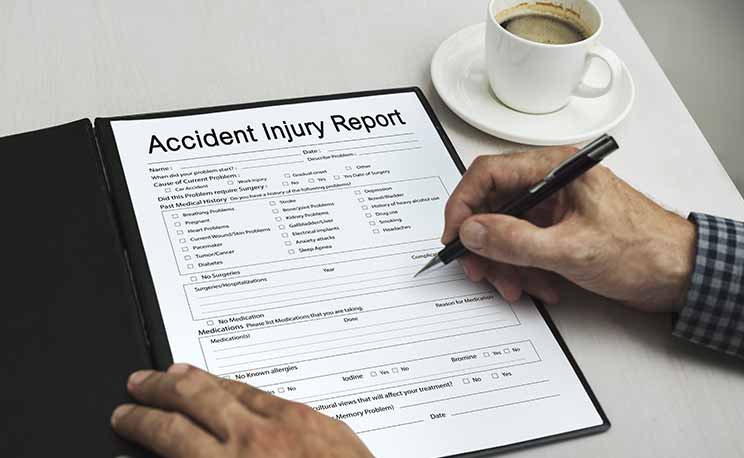 Accident Injury Information Report Health
