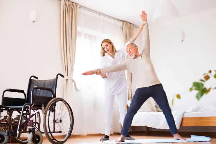 Home Health Care Stretching