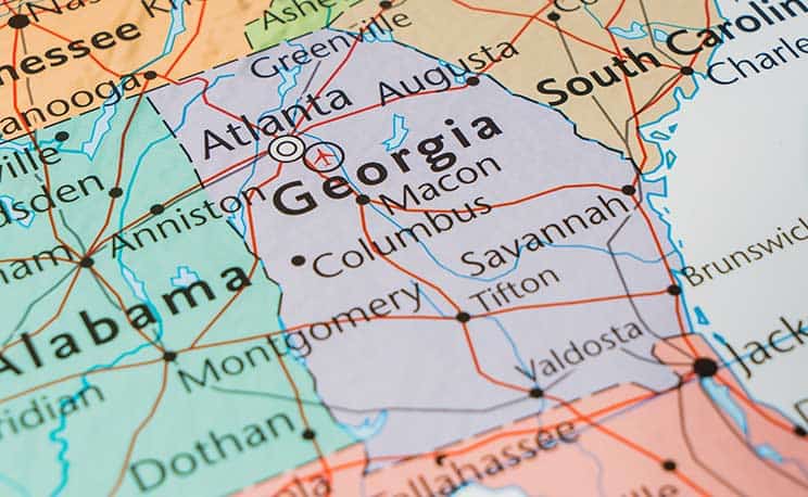 Map Of Georgia